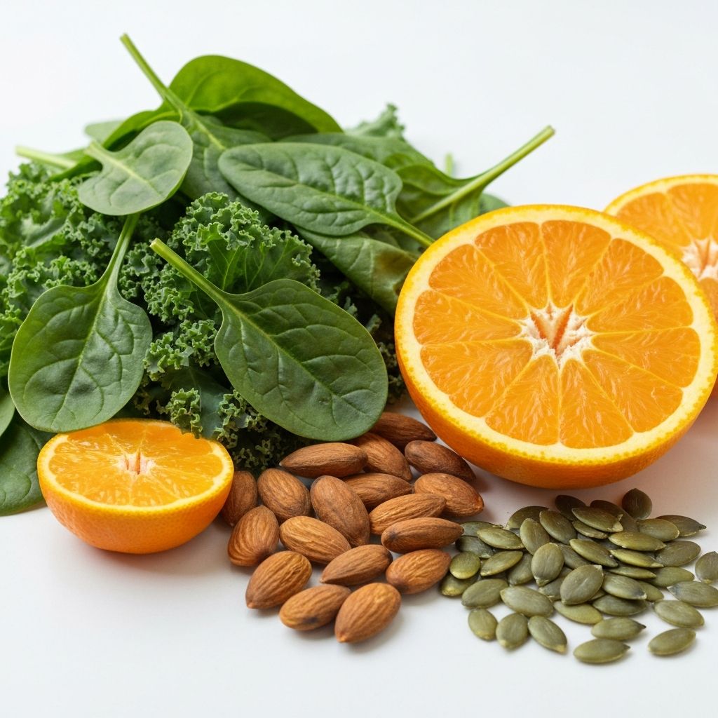 Natural food sources of vitamins